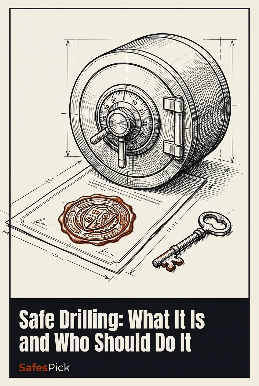 Pinterest pin: safe drilling, what it is and who should do it